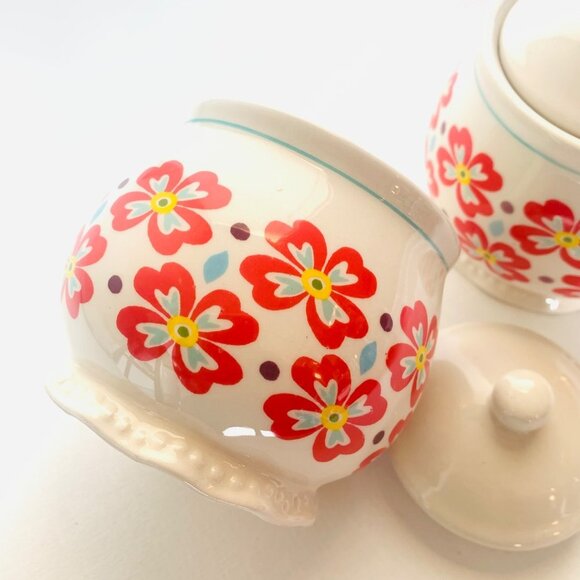 Pioneer Woman Sugar Bowl "From my Frontier to yours" Collection Set of 2 - Picture 12 of 14